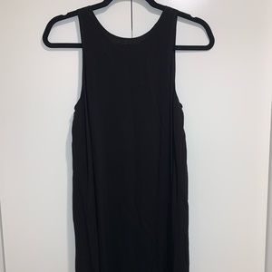 James Perse black shift dress size S